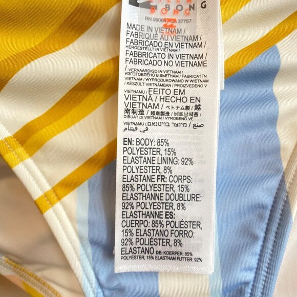 NWT Billabong Break of Dawn Low Rider Swim Bottoms, Size Large/ 12 - Picture 5 of 11